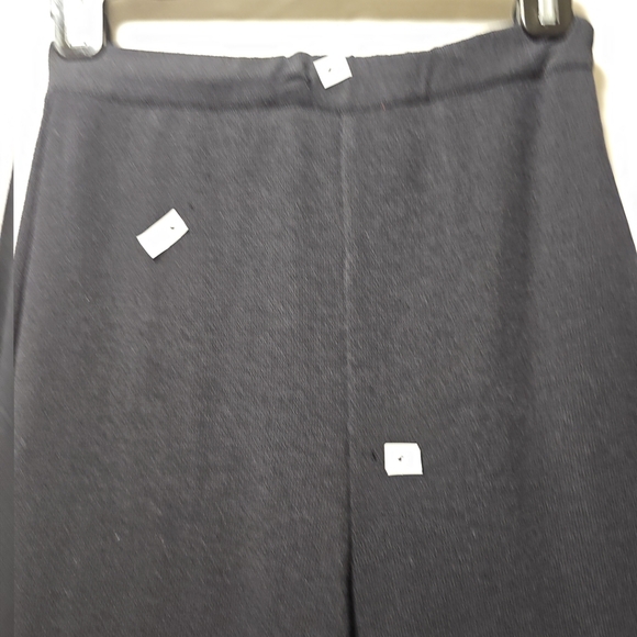 Max Mara Trousers Women Black Medium  100% Wool High Rise Made in Italy - Picture 10 of 13